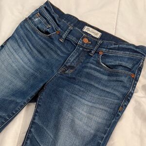 Madewell Skinny Blue Denim Jeans 28